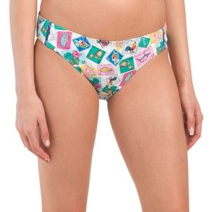 NWT Vera Bradley Stamp Swim Bottoms
